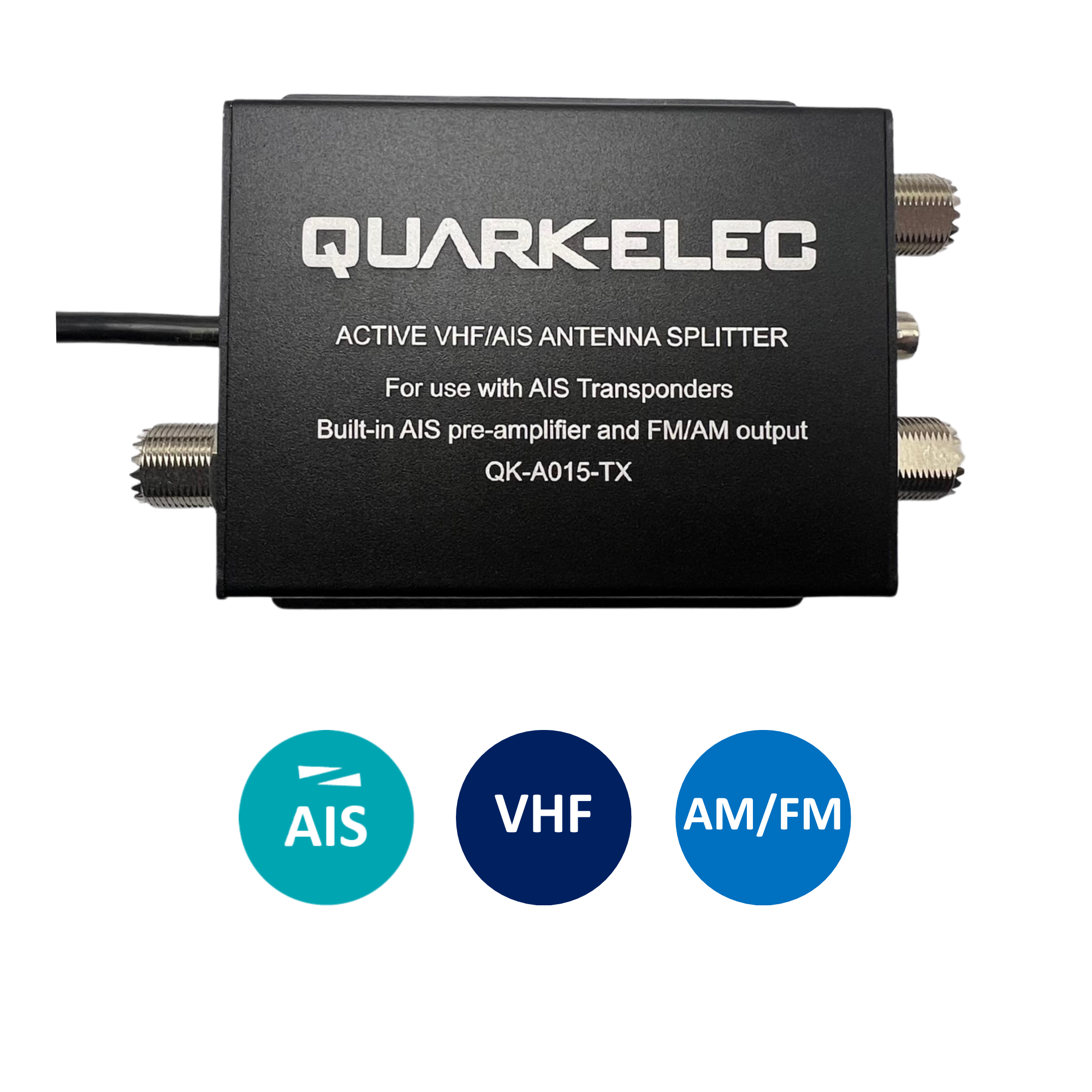 A015-TX Active VHF Splitter (for AIS transponders)