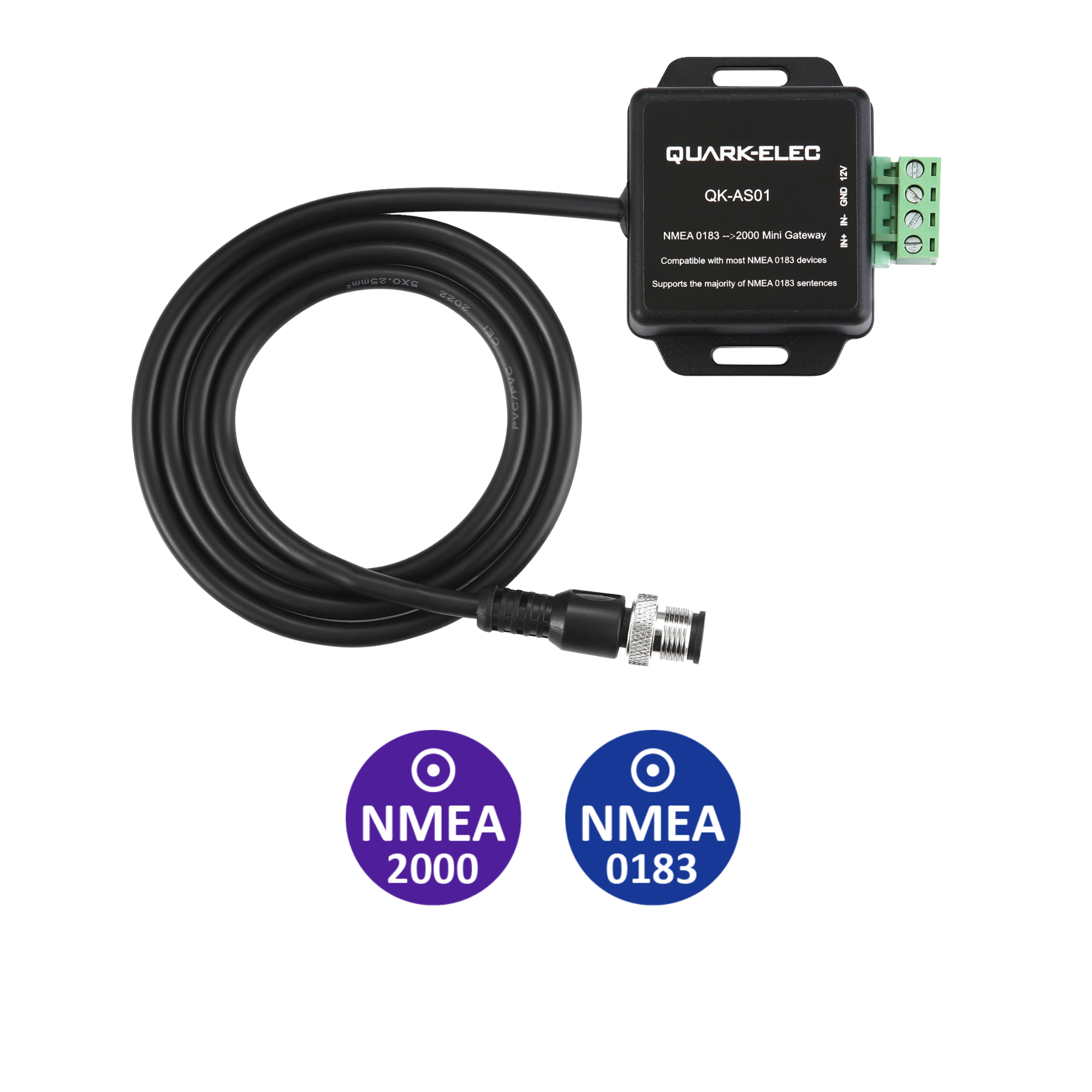 AS01 NMEA 0183 to NMEA 2000 Converter N2K