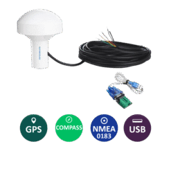 AS07-0183 GPS & Heading Sensor with optional USB output