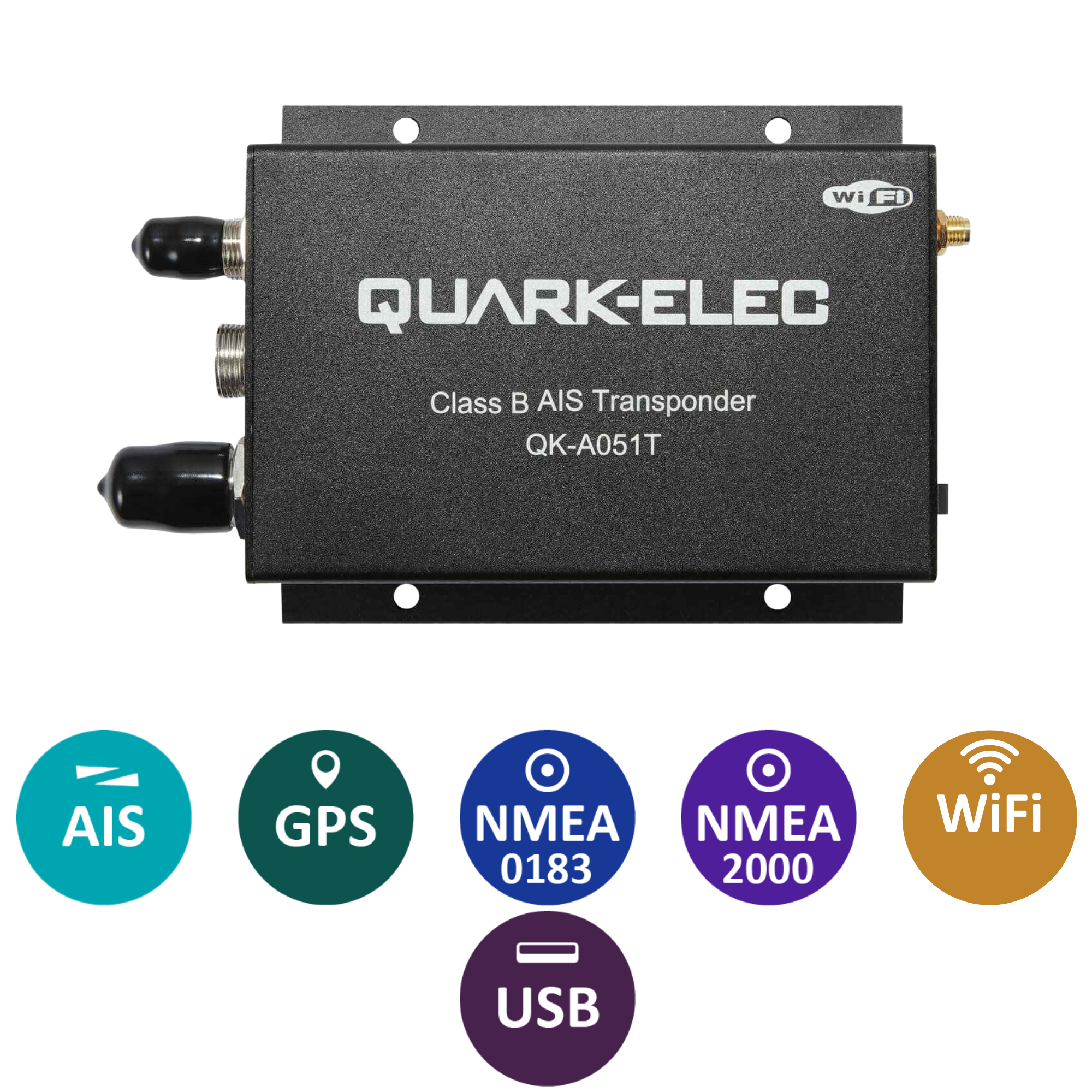 A051T Class B WiFi & NMEA 0183/2000 AIS Transponder