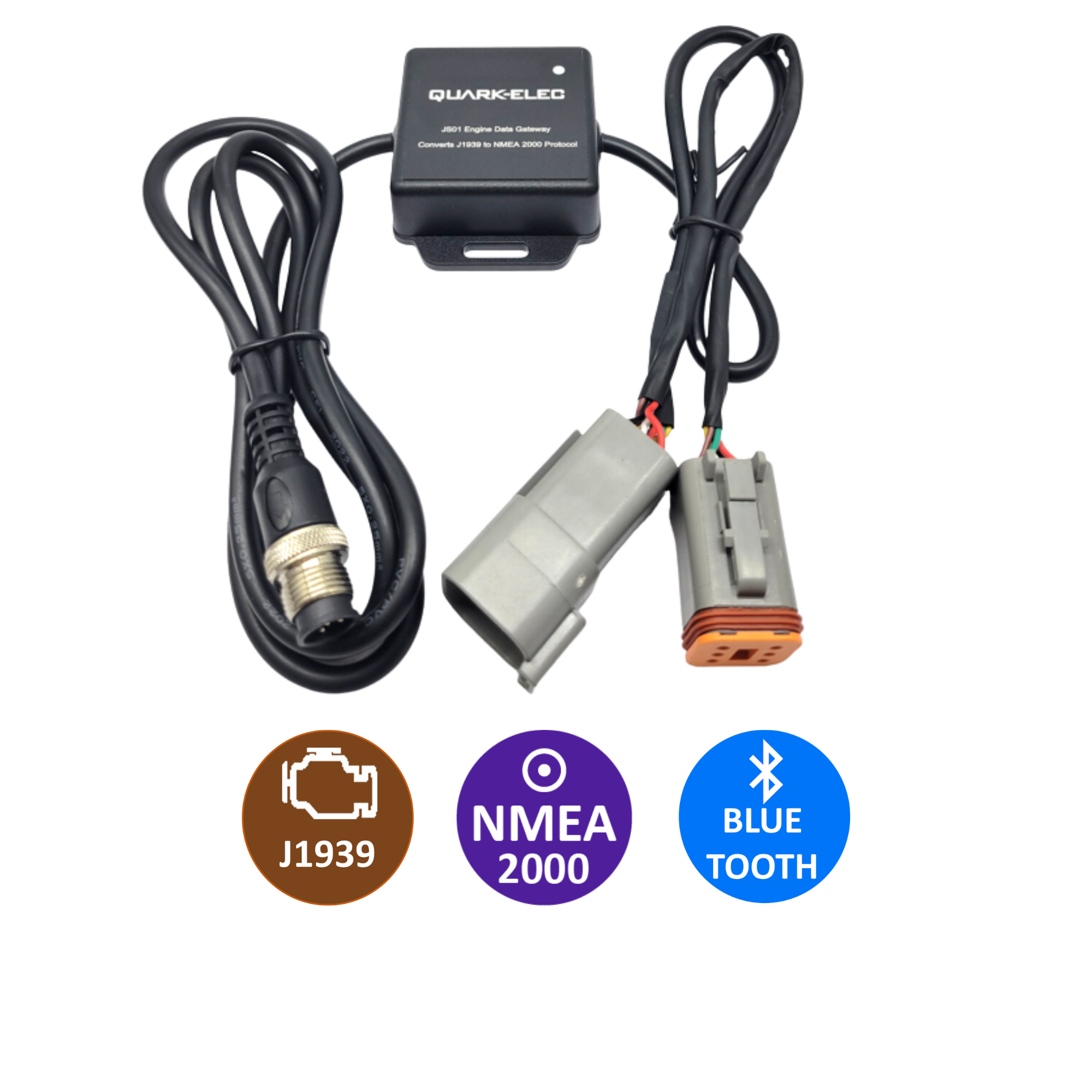 JS01 J1939 Engine data monitor NMEA 2000 N2K