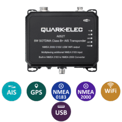 A052T 5W SOTDMA Class B+ WiFi & NMEA 0183/2000 AIS Transponder