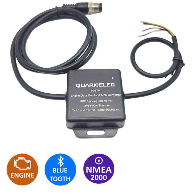 A037M Mini Engine Data Monitor & N2K Converter